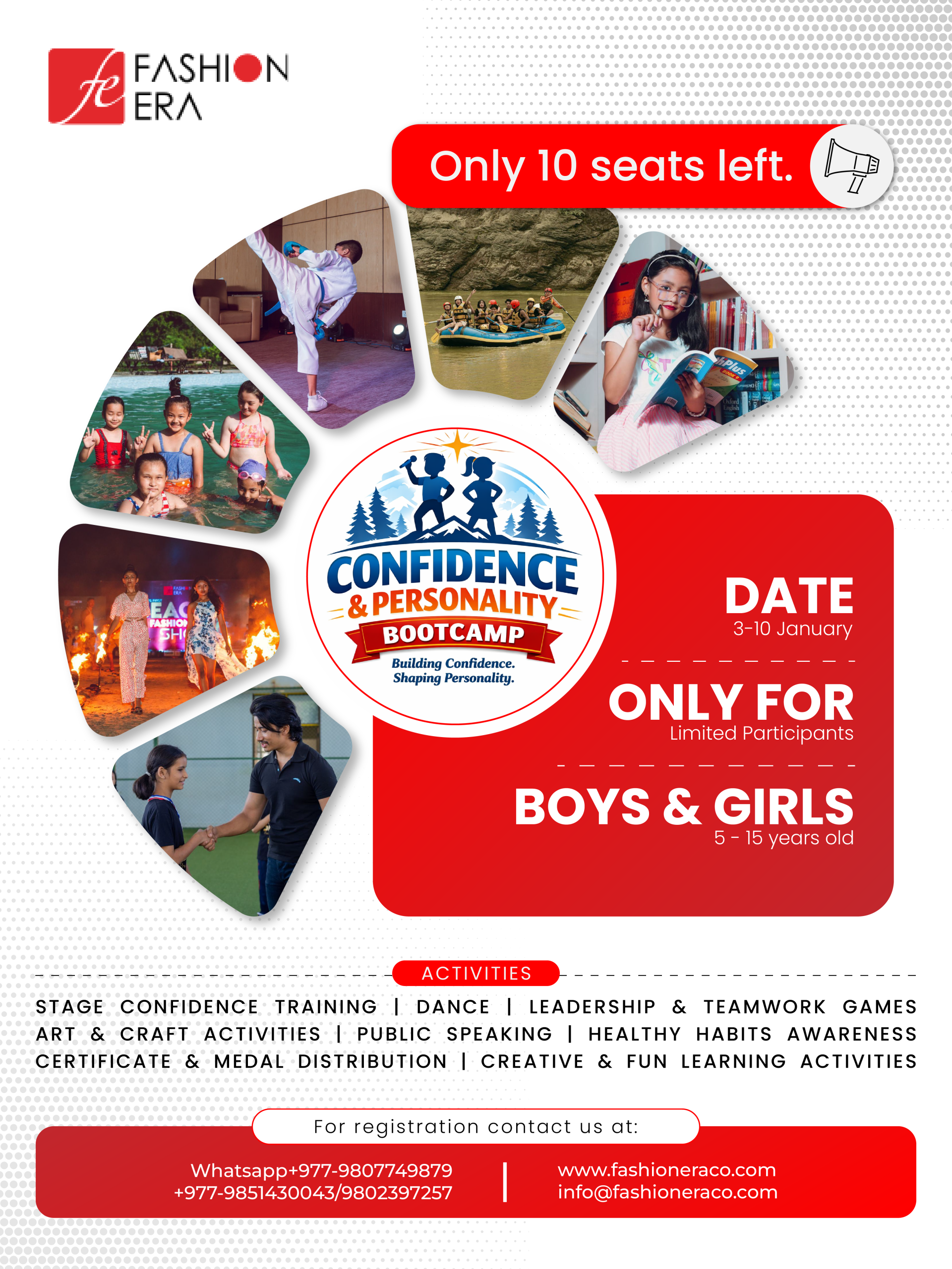 Confidence & Personality Bootcamp